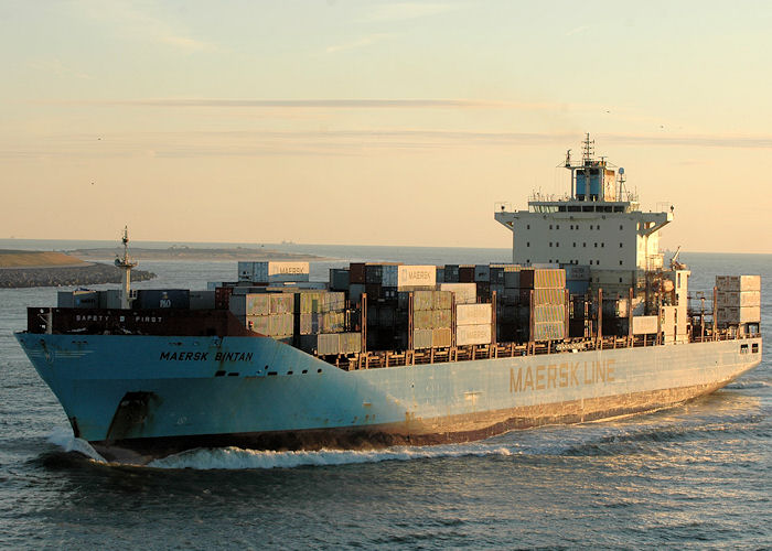  Maersk Bintan pictured approaching Europoort on 21st June 2010