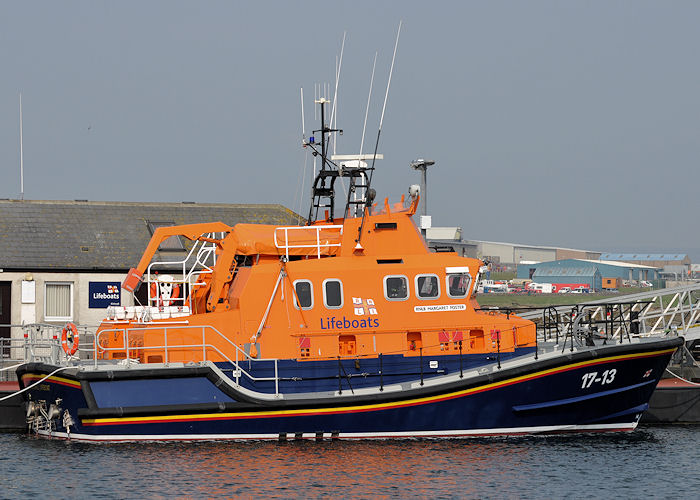 RNLB Margaret Foster pictured at Kirkwall on 8th May 2013