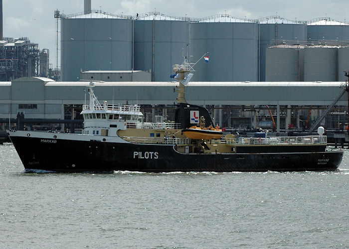 Photograph of the vessel pv Markab pictured passing Vlaardingen on 19th June 2010