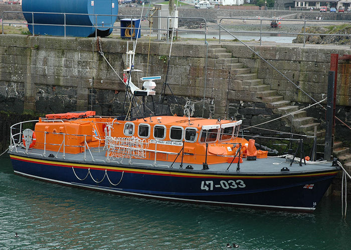 RNLB Mary Irene Millar pictured in Portpatrick on 25th July 2008