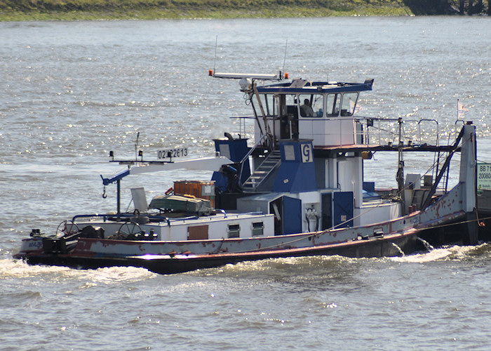 Photograph of the vessel  Mazzel pictured passing Vlaardingen on 27th June 2011