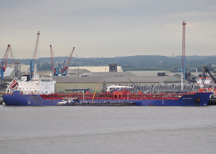 Photograph of the vessel  MCT Almak pictured at Immingham on 29th June 2011