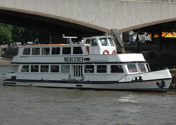  Mercedes pictured in London on 14th June 2009