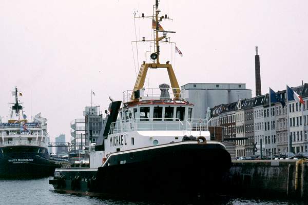 Photograph of the vessel  Michael pictured in Lübeck on 27th May 2001