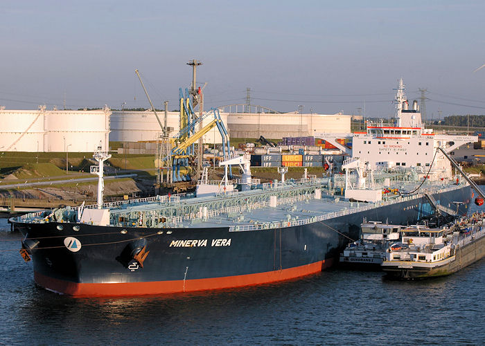 Photograph of the vessel  Minerva Vera pictured in Beneluxhaven, Europoort on 21st June 2010