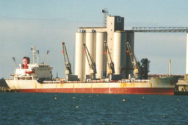  Moulares pictured in Southampton on 9th March 1998