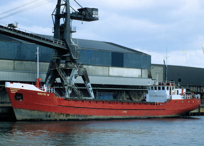 Photograph of the vessel  Nautic W pictured in Rotterdam on 20th April 1997