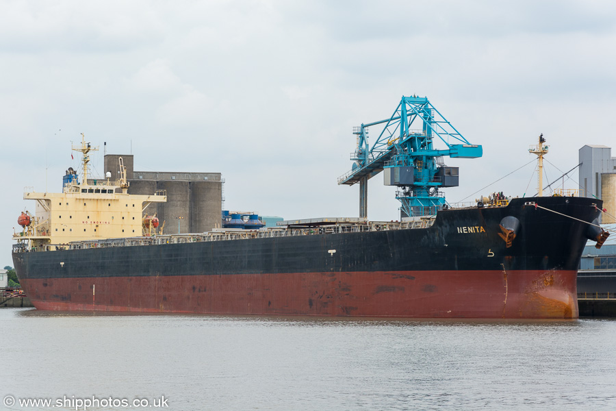  Nenita pictured in Royal Seaforth Dock, Liverpool on 3rd August 2019
