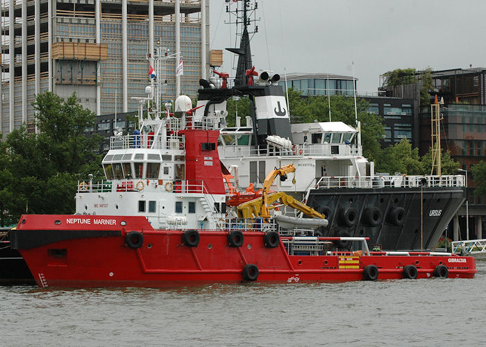 Photograph of the vessel  Neptune Mariner pictured at Parkkade, Rotterdam on 20th June 2010