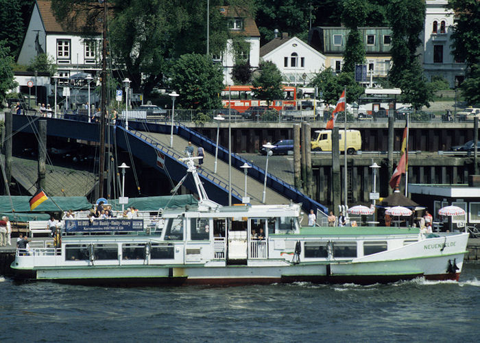 Photograph of the vessel  Neuenfelde pictured in Hamburg on 5th June 1997