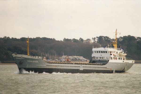 Photograph of the vessel  Noblesse pictured arriving in Southampton on 4th March 1998