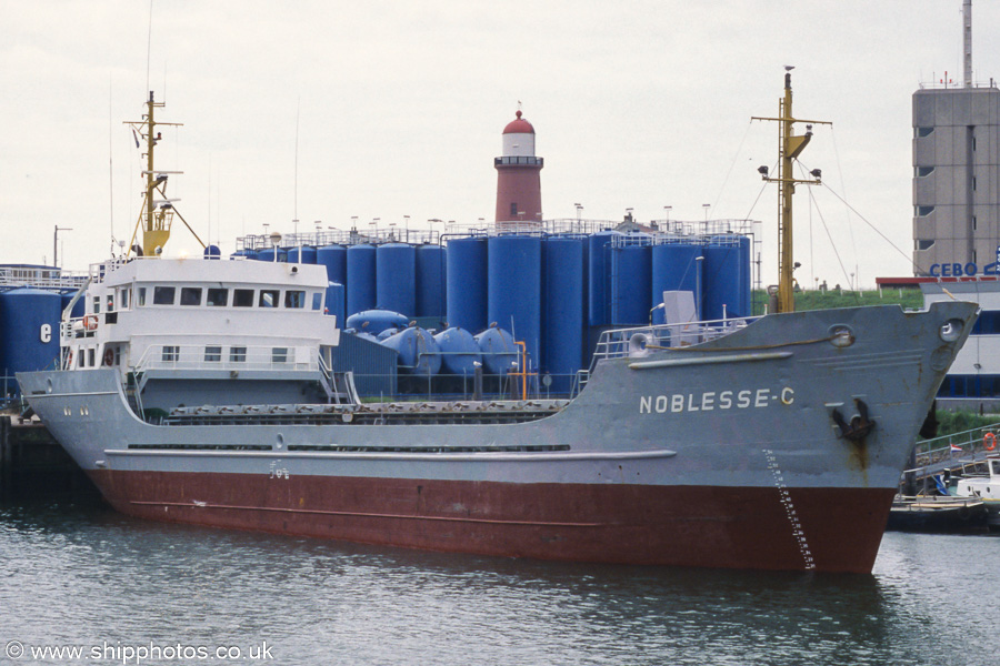 Photograph of the vessel  Noblesse-C pictured in Haringhaven, Ijmuiden on 16th June 2002