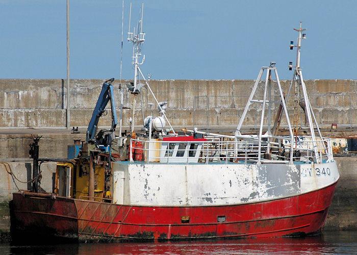 Photograph of the vessel fv Nordic Way pictured at Macduff on 28th April 2011