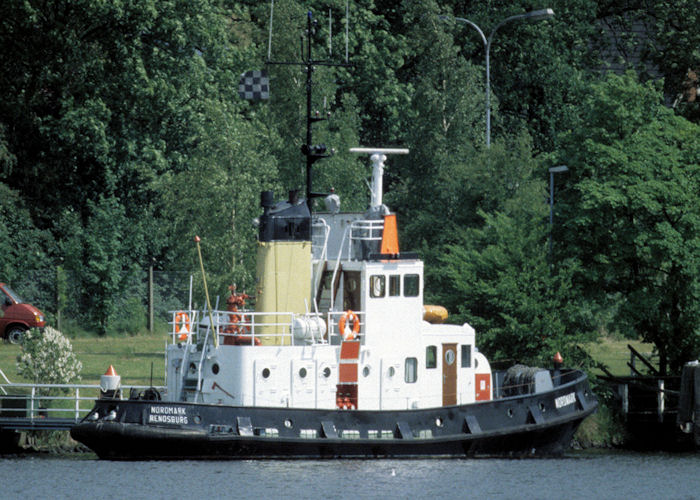 Photograph of the vessel  Nordmark pictured at Rendsburg on 8th June 1997