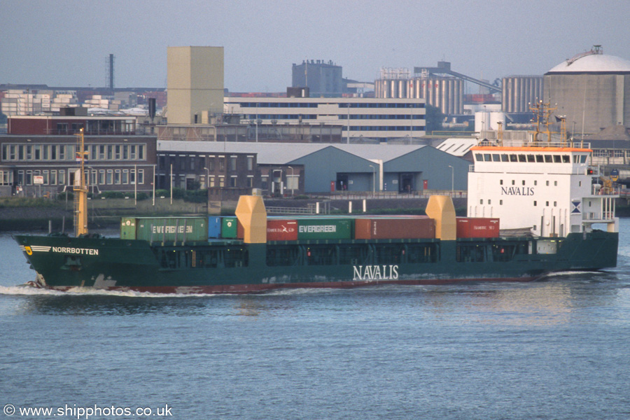 Photograph of the vessel  Norrbotten pictured on the Nieuwe Maas at Vlaardingen on 17th June 2002