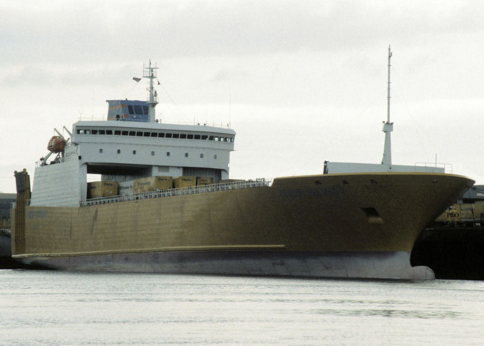  Norse Mersey pictured at Teesport on 4th October 1997