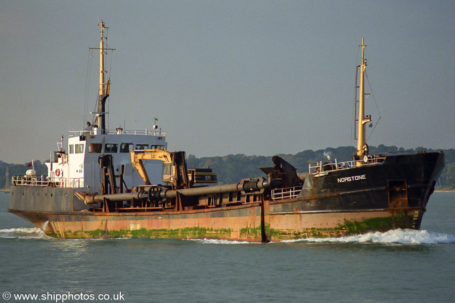 Photograph of the vessel  Norstone pictured on Southampton Water on 22nd September 2001