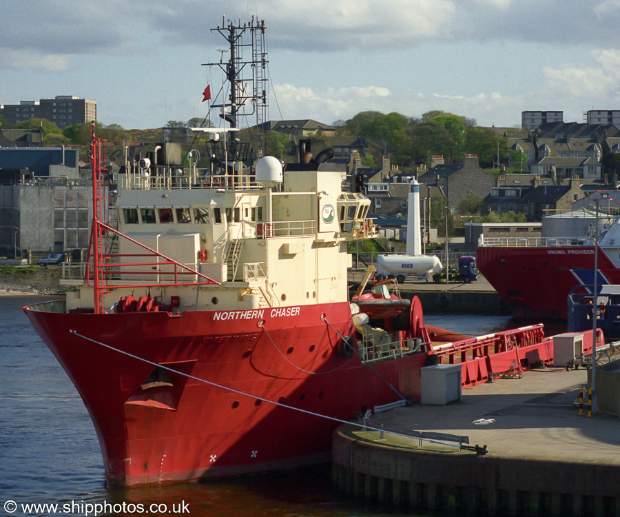 Photograph of the vessel  Northern Chaser pictured at Aberdeen on 8th May 2003