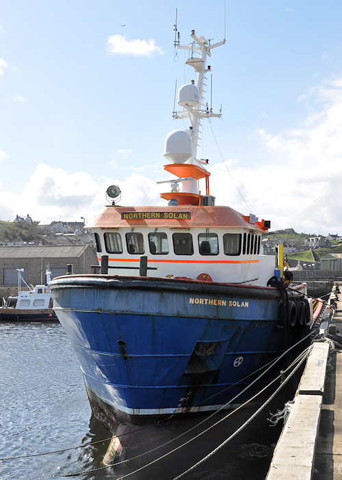 Photograph of the vessel  Northern Solan pictured at Macduff on 15th April 2012