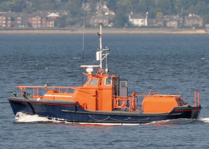 Photograph of the vessel pv North Esk pictured passing Greenock on 21st July 2013