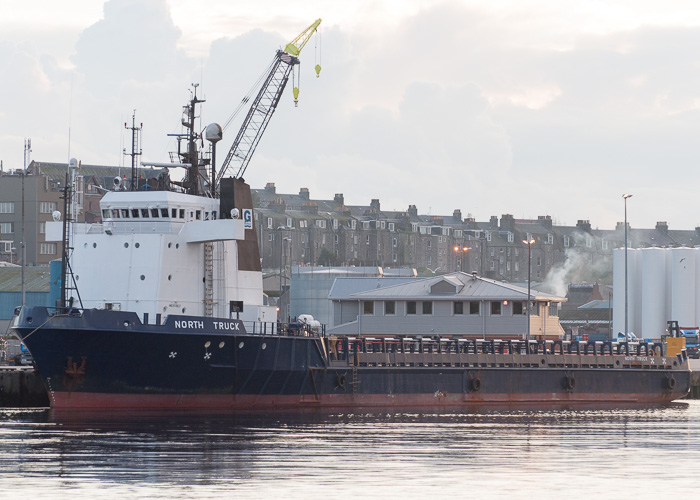 Photograph of the vessel  North Truck pictured at Aberdeen on 10th October 2014