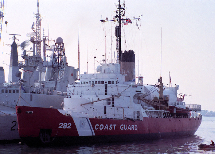 Photograph of the vessel USCGC Northwind pictured in Portsmouth on 2nd October 1988