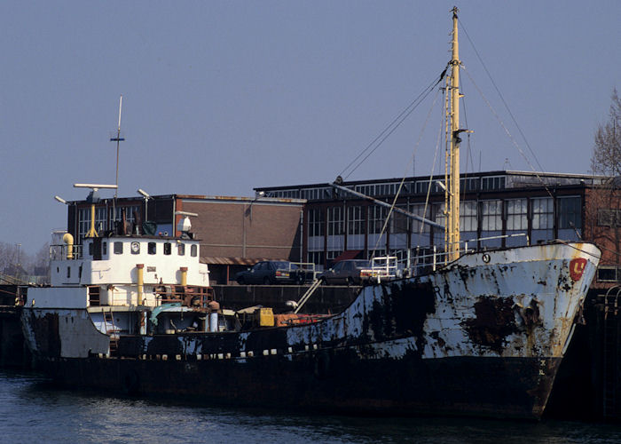 Photograph of the vessel  Nova Cura pictured in Botlek, Rotterdam on 14th April 1996