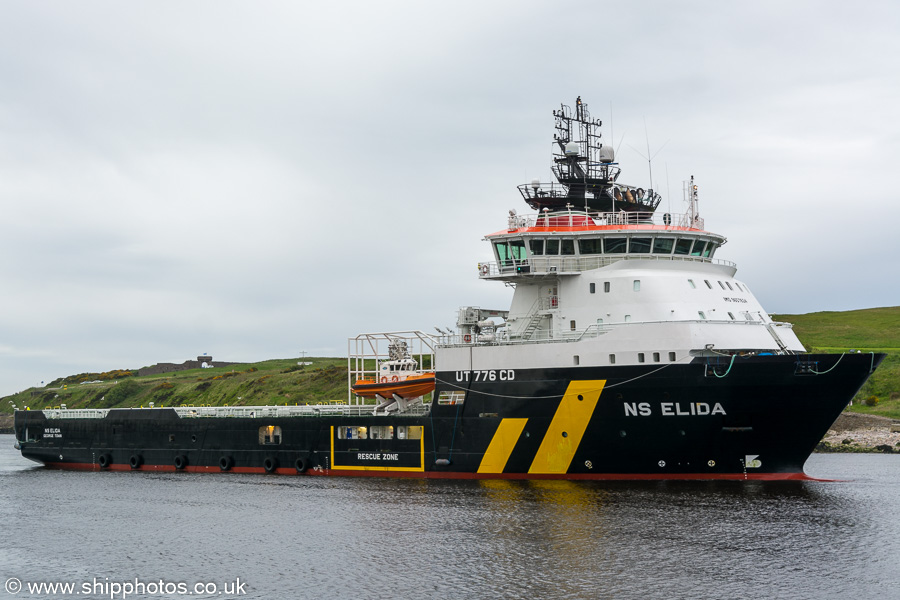  NS Elida pictured arriving at Aberdeen on 29th May 2019
