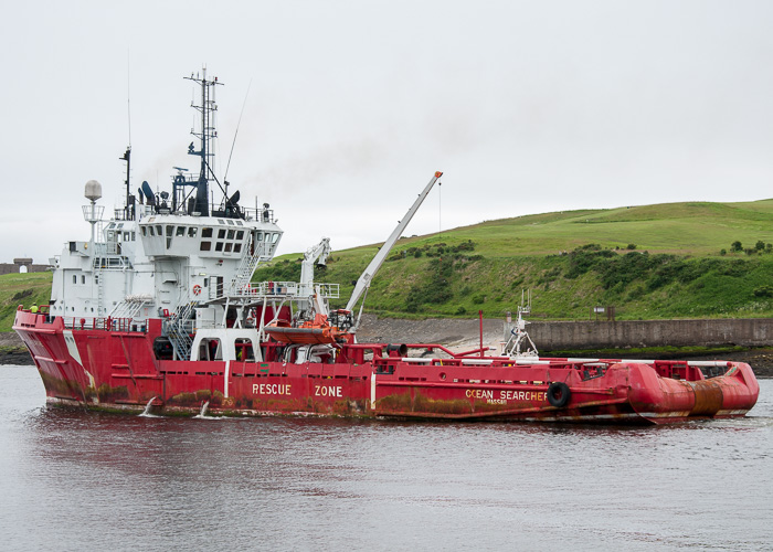  Ocean Searcher pictured departing Aberdeen on 14th June 2014