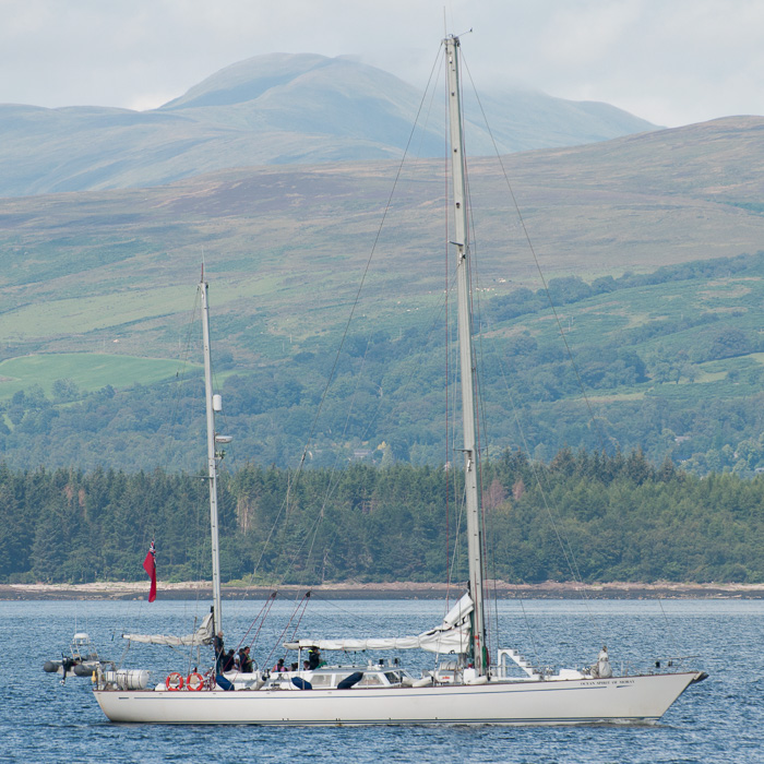  Ocean Spirit of Moray pictured at Greenock on 6th August 2014