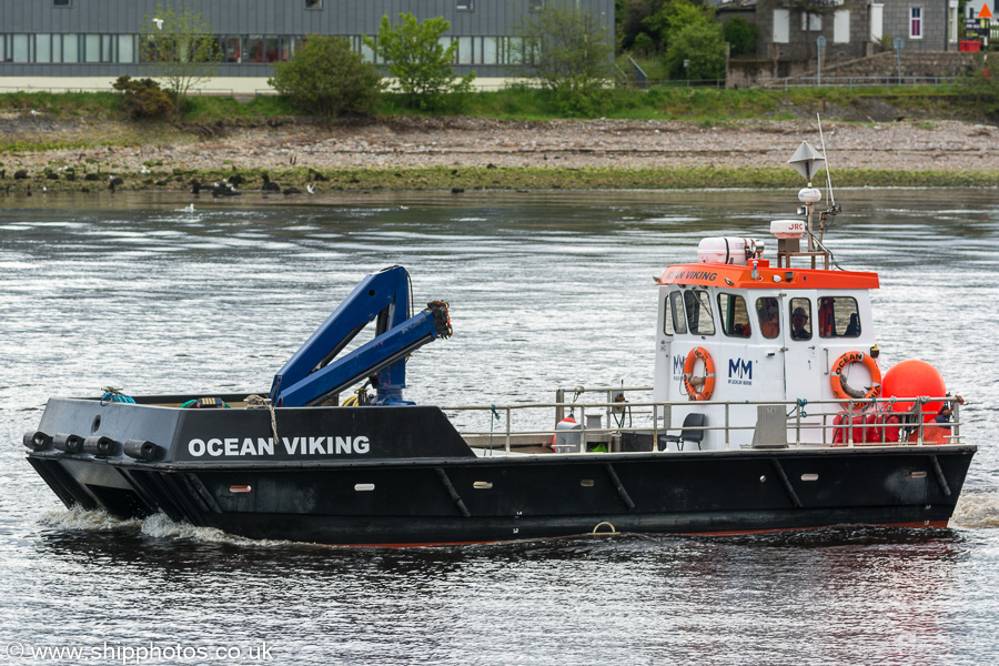  Ocean Viking pictured departing Aberdeen on 27th May 2019