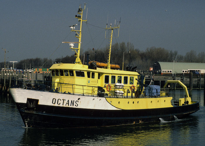 rv Octans pictured at Hoek van Holland on 15th April 1996