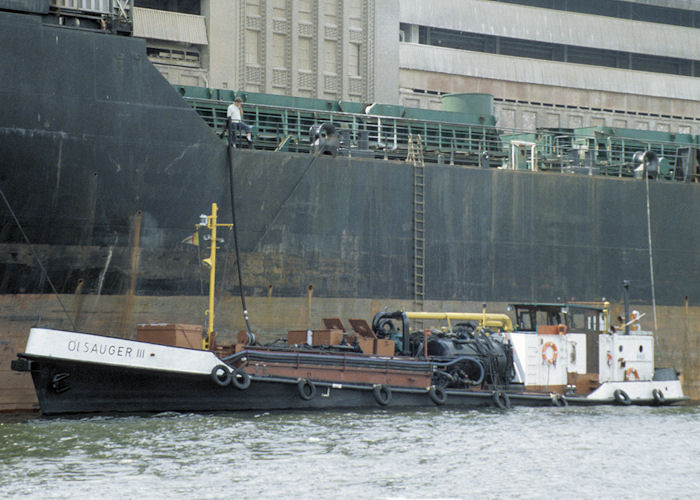 Photograph of the vessel  Olsauger III pictured at Hamburg on 9th June 1997