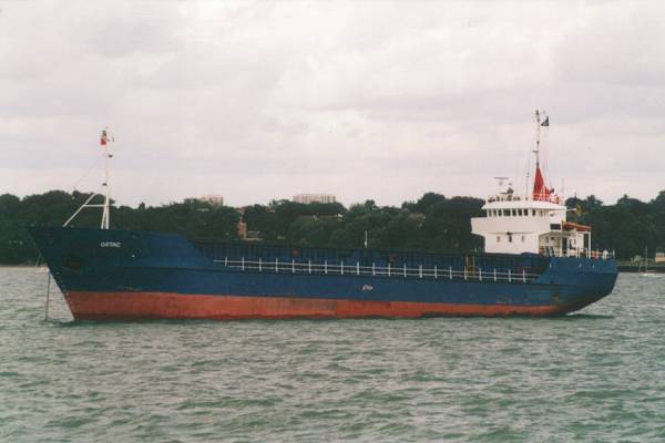  Ortac pictured on Southampton Water on 15th August 1999