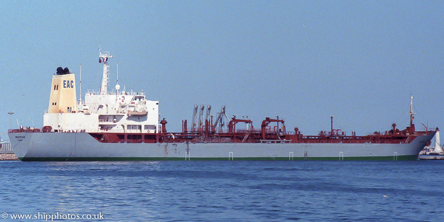  Pacifica pictured at Sète on 18th August 1989