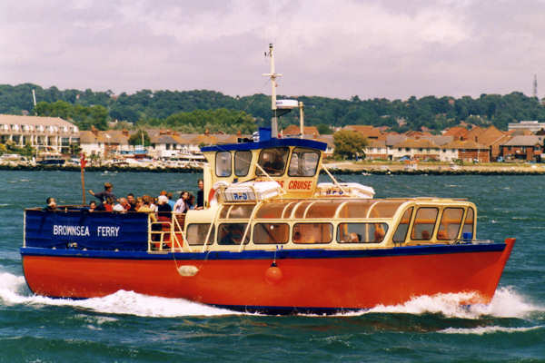 Photograph of the vessel  Pammy-Ann pictured in Poole Harbour on 14th June 2000