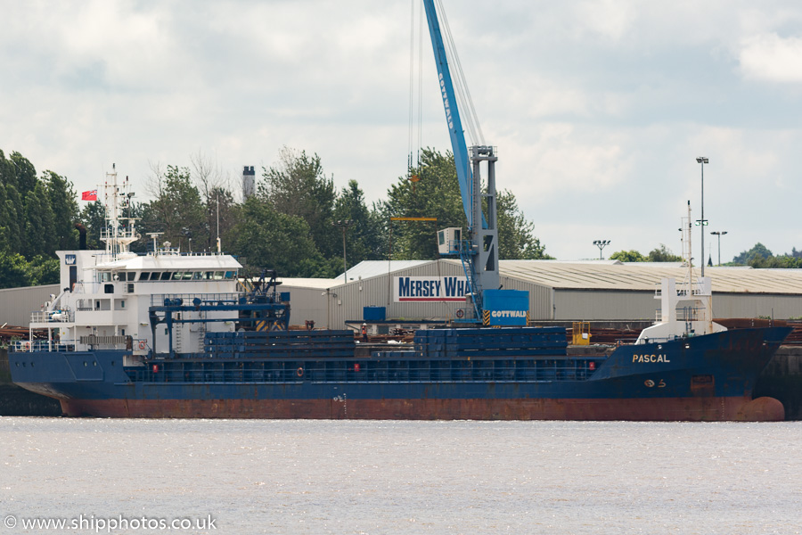 Photograph of the vessel  Pascal pictured at Bromborough on 25th June 2016