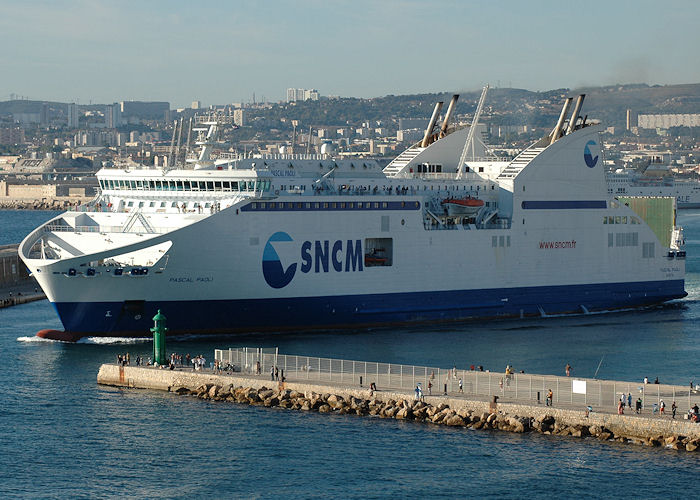  Pascal Paoli pictured departing Marseille on 10th August 2008