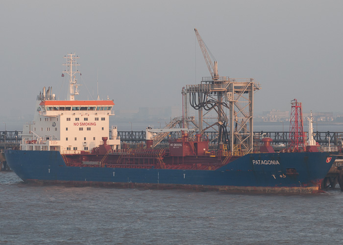 Photograph of the vessel  Patagonia pictured at Immingham on 18th July 2014