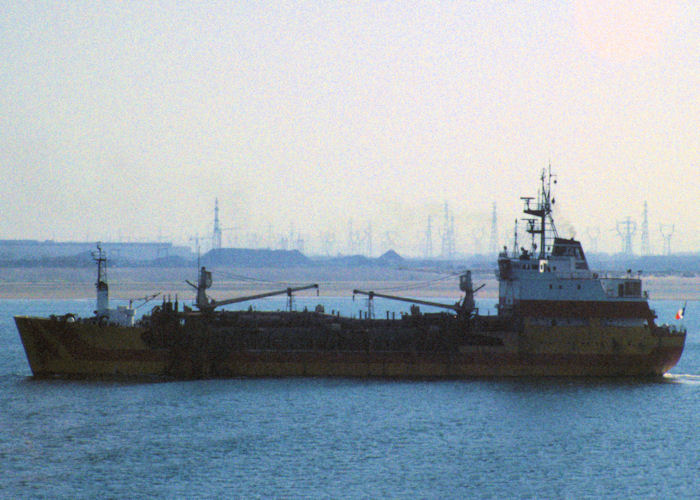 Photograph of the vessel  Paul Barrillon pictured at Dunkerque on 11th April 1991