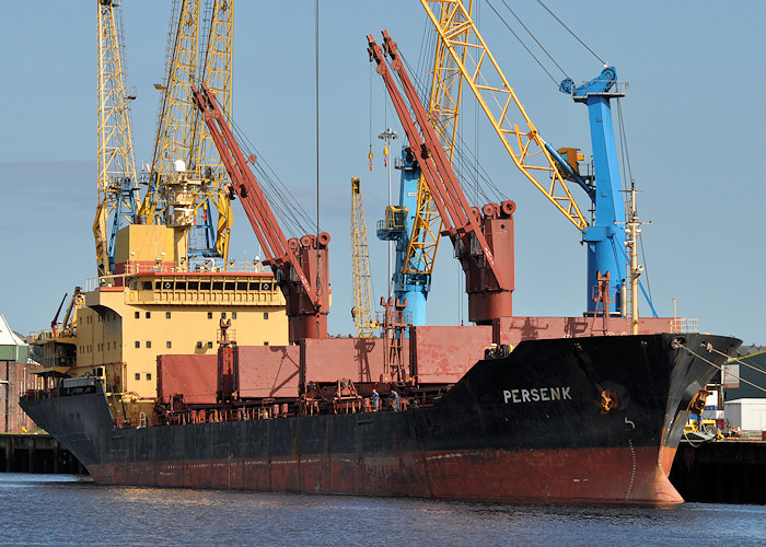 Photograph of the vessel  Persenk pictured at Jarrow on 26th August 2012