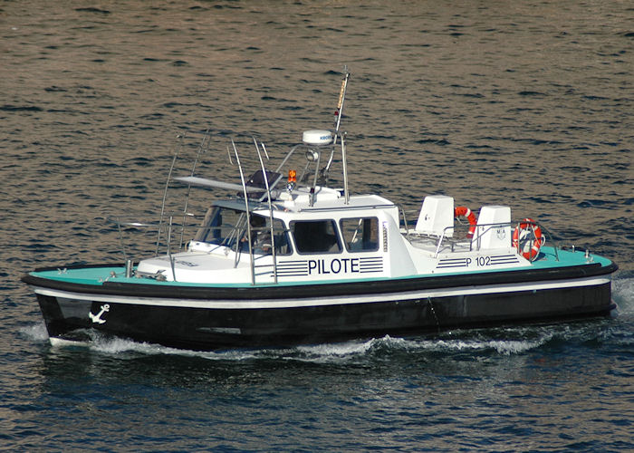 Photograph of the vessel pv Pilotine 102 pictured at Marseille on 9th August 2008