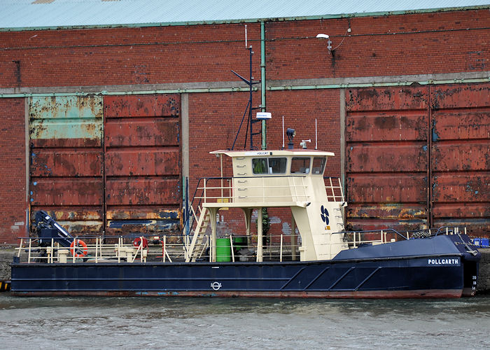 Photograph of the vessel  Pollgarth pictured in Liverpool Docks on 22nd June 2013