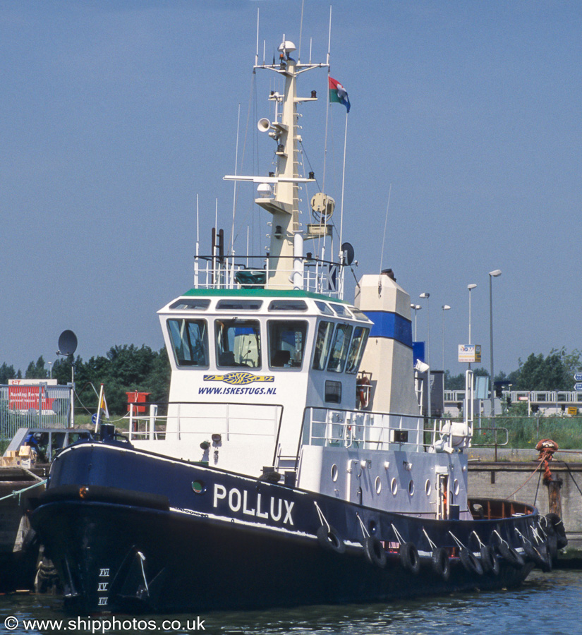 Photograph of the vessel  Pollux pictured in Wiltonhaven, Rotterdam on 17th June 2002