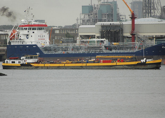 Photograph of the vessel  Port 2 pictured departing from the 1e Petroleumhaven, Rotterdam on 21st June 2010