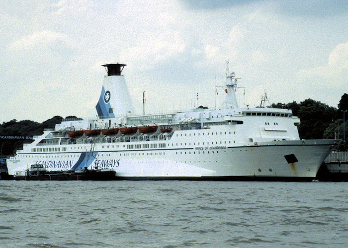 Photograph of the vessel  Prince of Scandinavia pictured in Hamburg on 27th May 1998