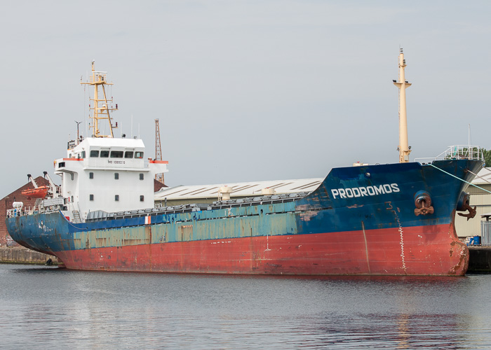 Photograph of the vessel  Prodromos pictured laid up at Birkenhead on 1st June 2014
