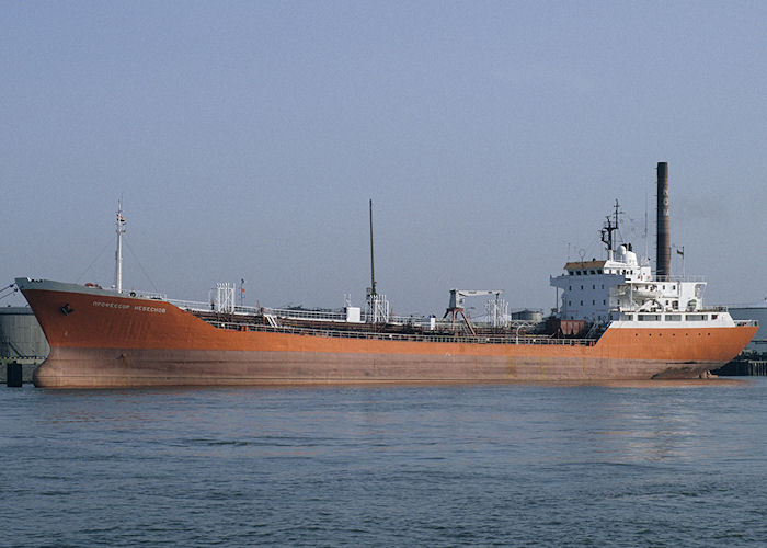 Photograph of the vessel  Professor Nebesnov pictured in Prins Johan Frisohaven, Rotterdam on 27th September 1992