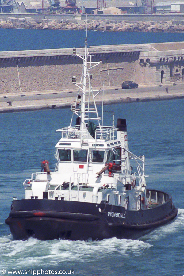  Provencal 3 pictured at Marseille on 18th August 1989