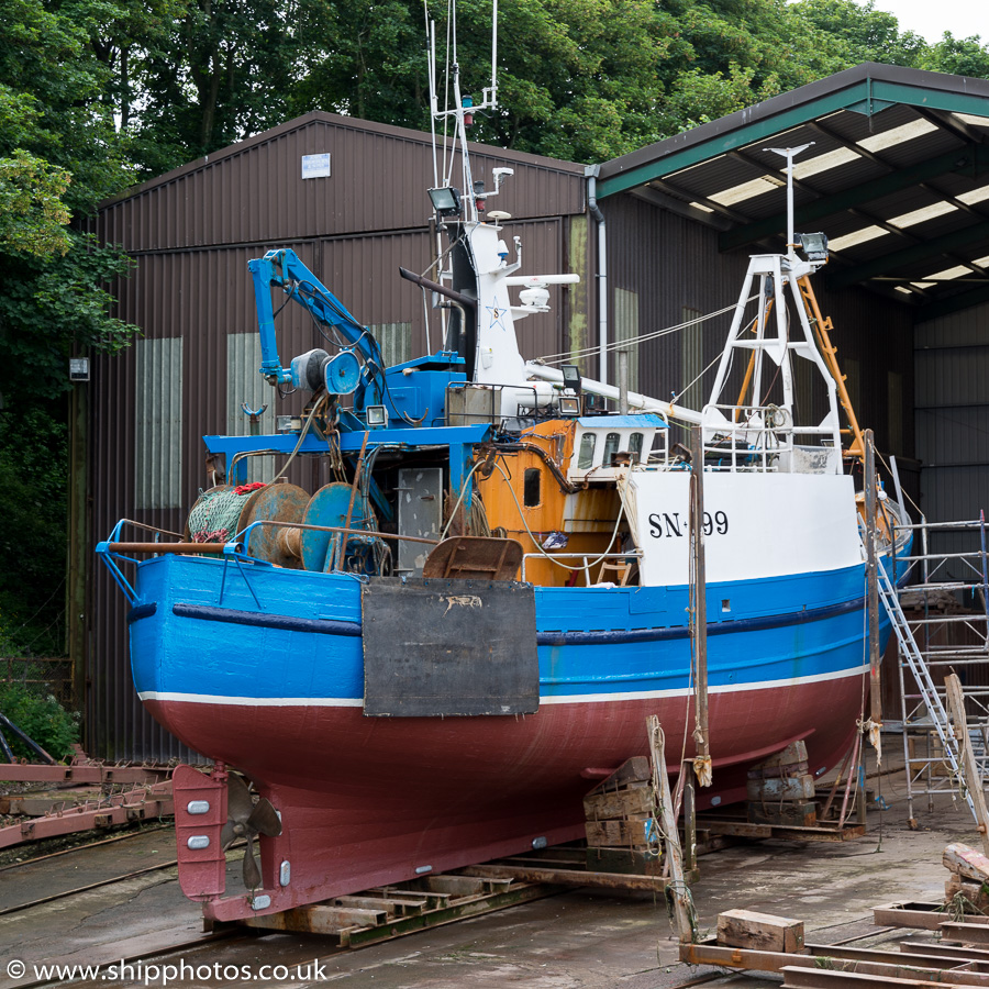 Photograph of the vessel fv Providence pictured at Eyemouth on 5th July 2015